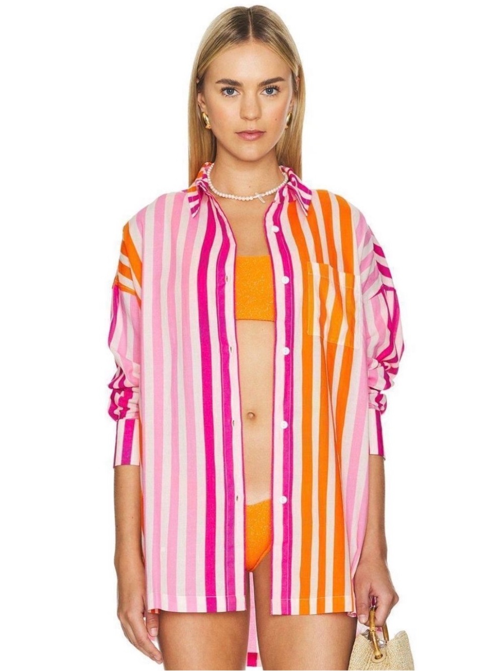 Beach Riot cotton button down (L/XL)